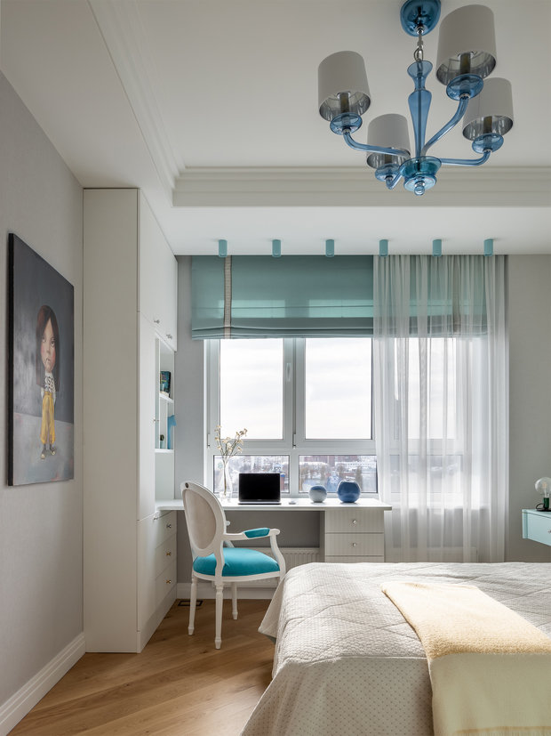 Фотография: Детская в стиле Современный, Классический, Квартира, Проект недели, 4 и больше, Более 90 метров, Уфа, PRSPKT Architects – фото на INMYROOM