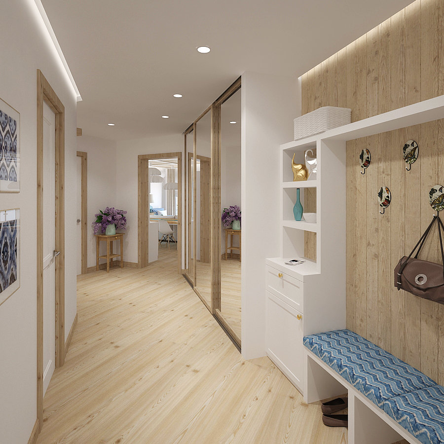 Фото из портфолио Квартира в г.Сочи, 97 кв.м. – фотографии дизайна интерьеров на INMYROOM Фото из портфолио Квартира в г.Сочи, 97 кв.м. – фотографии дизайна интерьеров на INMYROOM