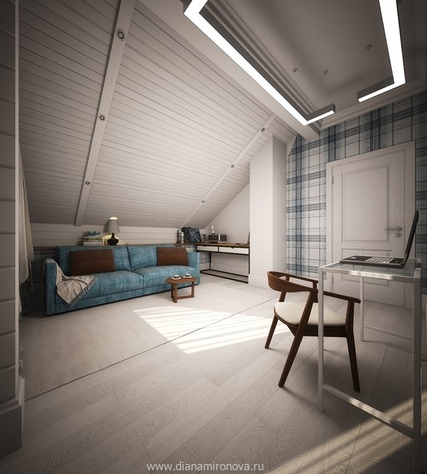 Фото из портфолио Кабинет – фотографии дизайна интерьеров на INMYROOM