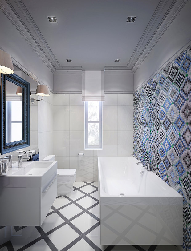 Фотография: Ванная в стиле Эклектика – фото на InMyRoom.ru