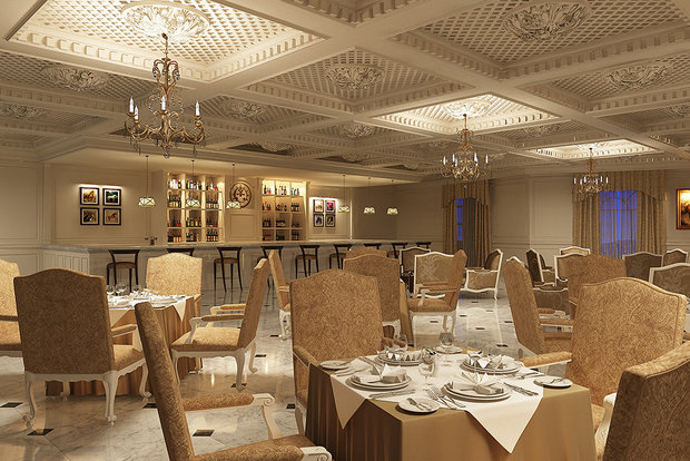 Фото из портфолио restoran-katar – фотографии дизайна интерьеров на InMyRoom.ru
