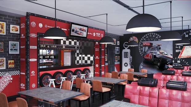 Фото из портфолио Кафе в Симферополе – фотографии дизайна интерьеров на INMYROOM