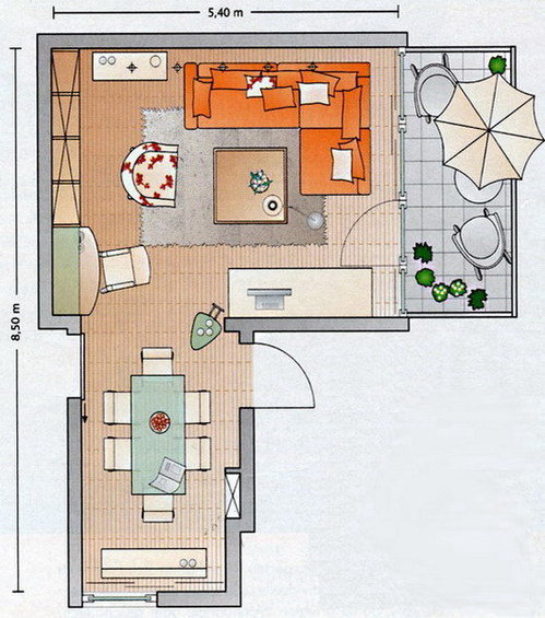 Фотография: Планировки в стиле  – фото на INMYROOM