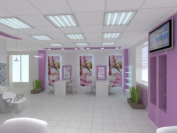 Фото из портфолио Салон красоты "Колибри" – фотографии дизайна интерьеров на INMYROOM