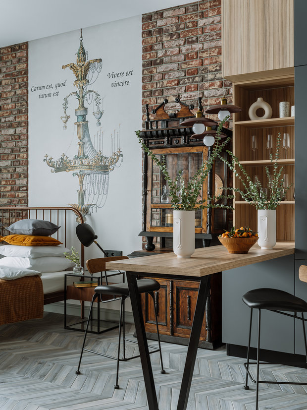 Фото из портфолио Kiss of foggy forest – фотографии дизайна интерьеров на INMYROOM