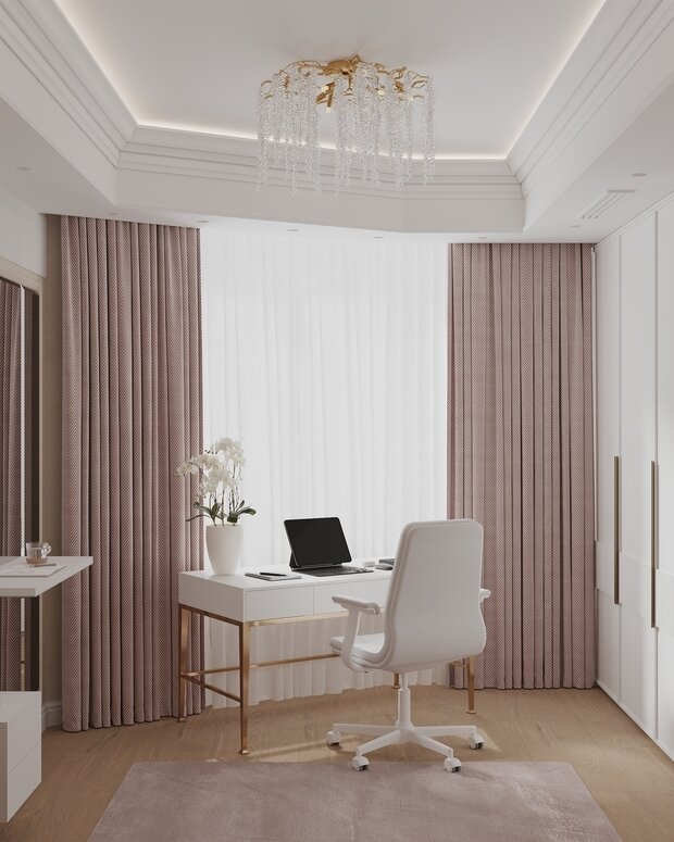 Фото из портфолио Дизайн интерьера квартиры в ЖК «Manhattan (Манхэттен)» в стиле современная классика – фотографии дизайна интерьеров на INMYROOM