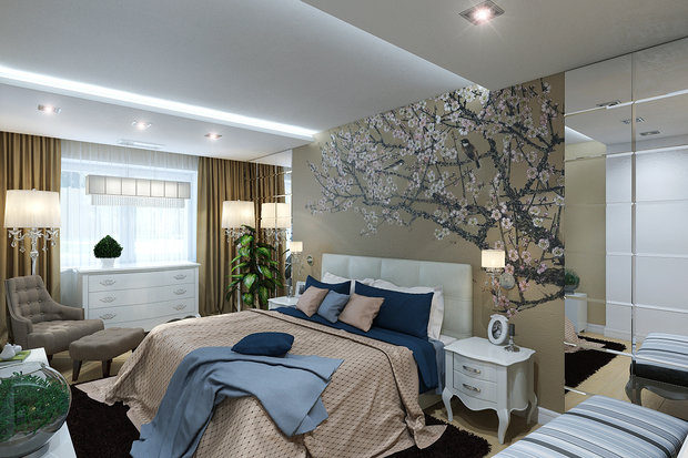 Фото из портфолио Проект "The Cherry Blossom" – фотографии дизайна интерьеров на INMYROOM