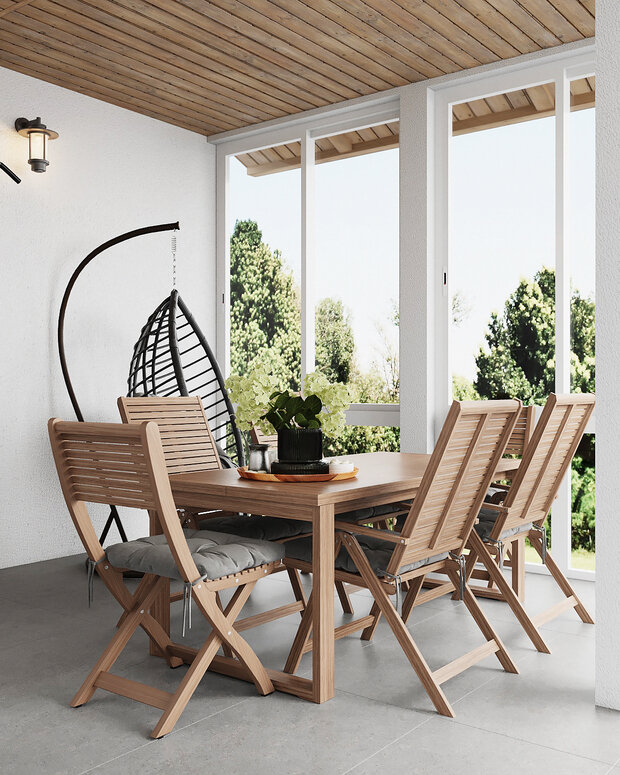 Фотография: Терраса в стиле Современный, Эко, Классический, Дом, Проект недели, Дом и дача, 4 и больше, Более 90 метров, Нижегородская область, Ольга Матренина – фото на INMYROOM