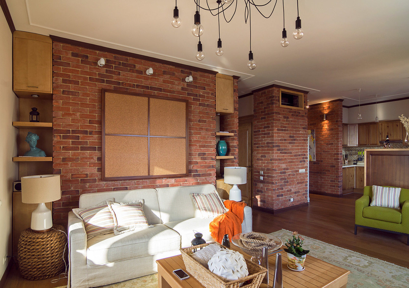 Фотография: Гостиная в стиле Прованс и Кантри, Лофт, Квартира, Дома и квартиры – фото на INMYROOM Фотография: Гостиная в стиле Прованс и Кантри, Лофт, Квартира, Дома и квартиры – фото на INMYROOM