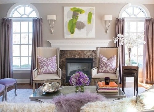 Фотография: Гостиная в стиле Эклектика, Декор интерьера, Текстиль, Декор, Текстиль – фото на INMYROOM