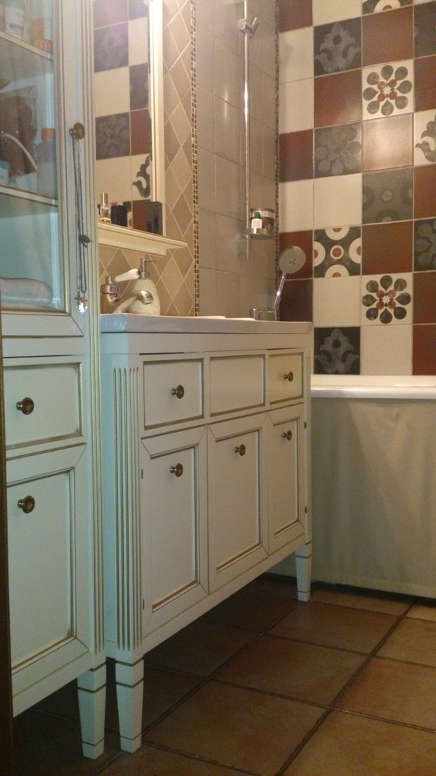 Фото из портфолио Санузел Via Emilia – фотографии дизайна интерьеров на INMYROOM