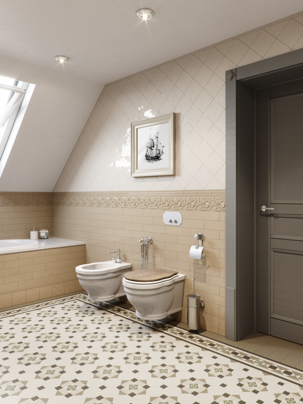 Фотография: Ванная в стиле Прованс и Кантри, Дом, Проект недели, Подмосковье, Московская область, 4 и больше, Более 90 метров, Новоглаголево, Евгений Жданов, Студия GP Project, Павел Годяев – фото на INMYROOM