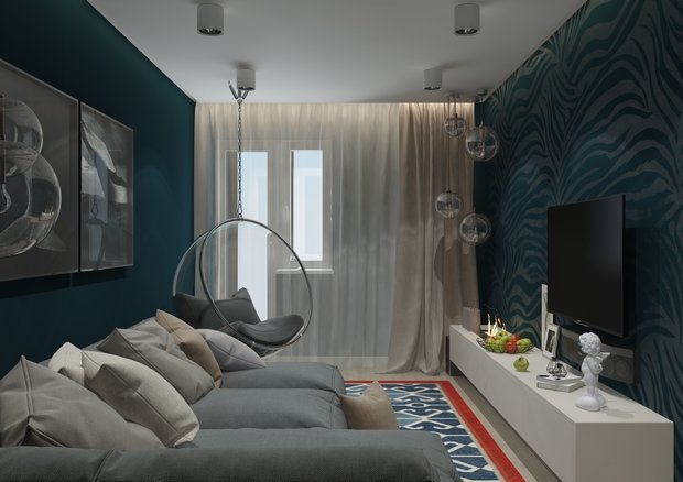 Фото из портфолио комната отдыха ул. Кубовая, г . Новосибирск – фотографии дизайна интерьеров на INMYROOM