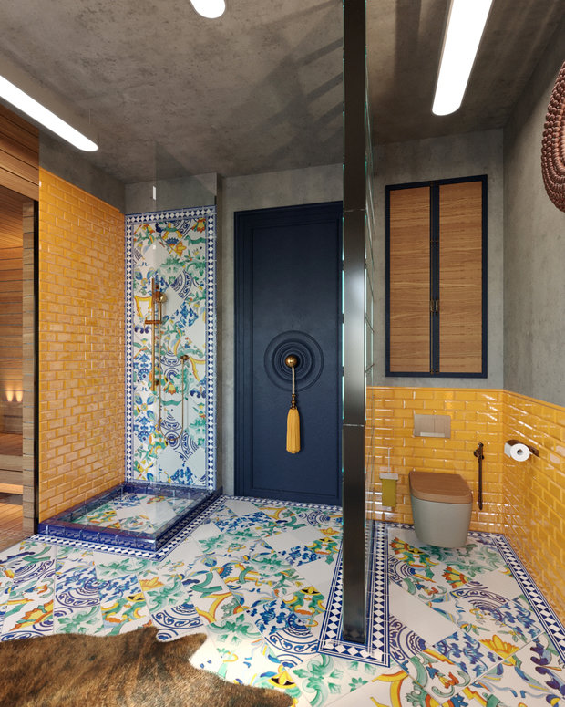 Фотография: Ванная в стиле Эклектика,  – фото на INMYROOM