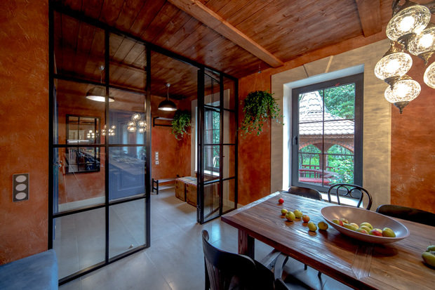 Фото из портфолио Перегородка с дверью PIANO г.Пушкино – фотографии дизайна интерьеров на INMYROOM