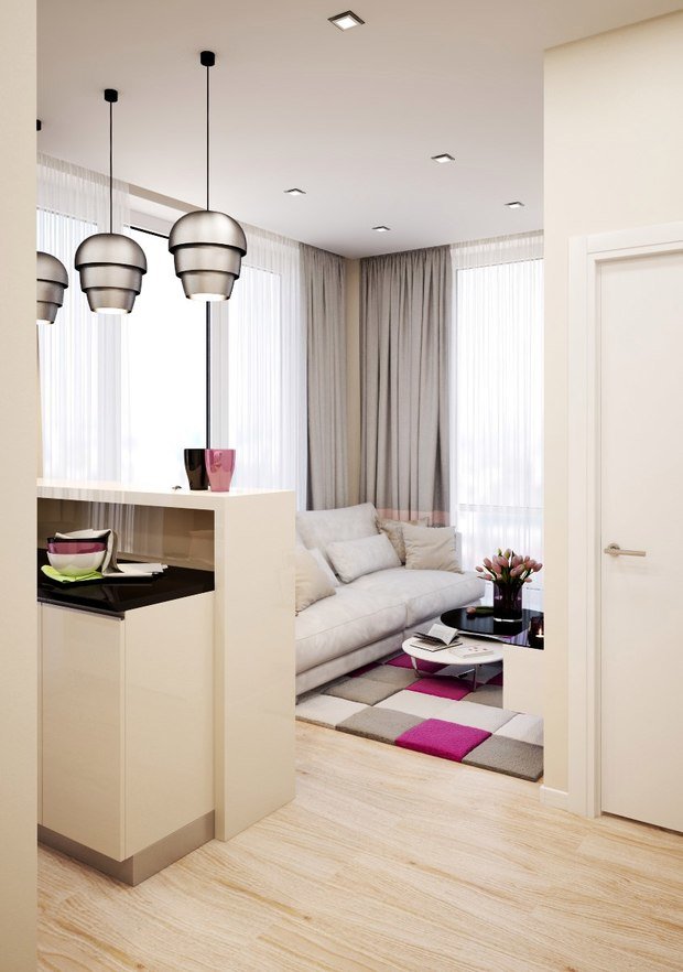 Фото из портфолио Апартаменты в Москве – фотографии дизайна интерьеров на INMYROOM