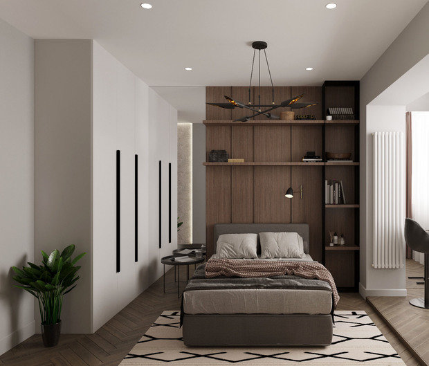 Фото из портфолио Дизайн квартиры в Уфе – фотографии дизайна интерьеров на INMYROOM