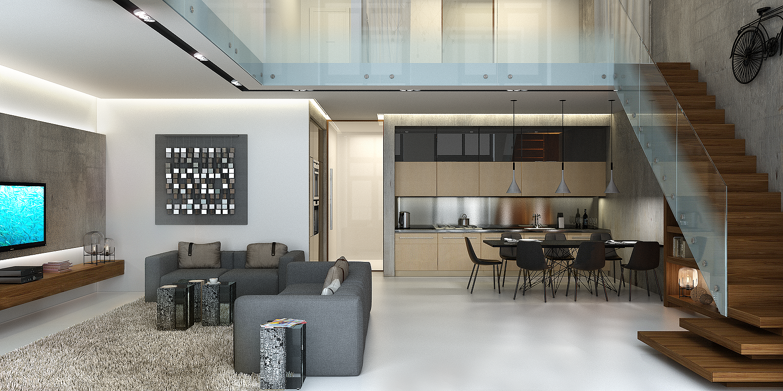 Фото из портфолио Апартаменты премиум класса в РАССВЕТ LOFT*STUDIO – фотографии дизайна интерьеров на INMYROOM Фото из портфолио Апартаменты премиум класса в РАССВЕТ LOFT*STUDIO – фотографии дизайна интерьеров на INMYROOM