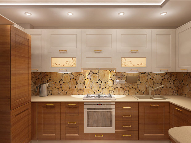 Фотография: Кухня и столовая в стиле Современный, Эко – фото на InMyRoom.ru