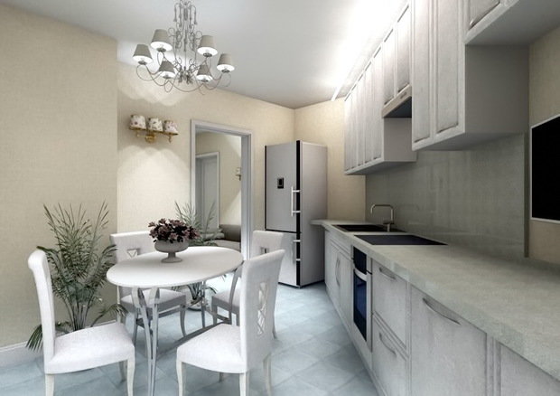 Фото из портфолио Квартиры в доме Москва, Нагатинская 10к1 – фотографии дизайна интерьеров на INMYROOM