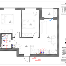 Фото из портфолио Квартира 54 кв.м – фотографии дизайна интерьеров на INMYROOM