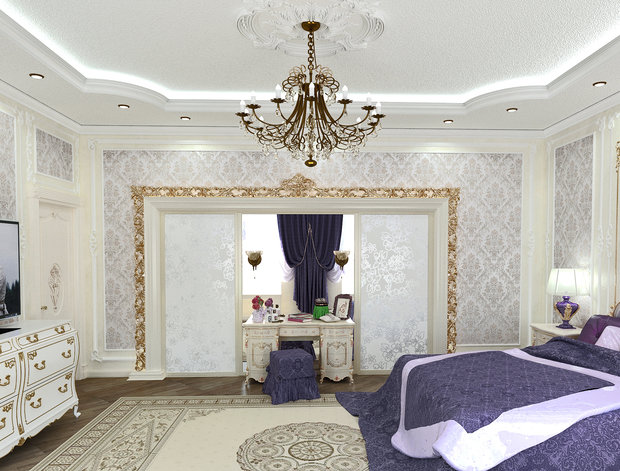 Фото из портфолио спальня ст Брюховецкая – фотографии дизайна интерьеров на INMYROOM