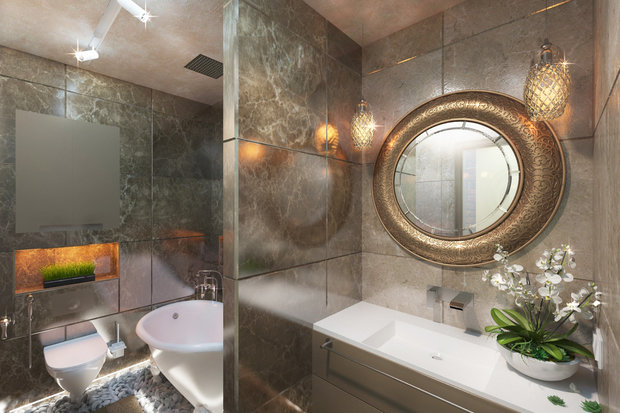 Фото из портфолио Загородный коттедж  – фотографии дизайна интерьеров на INMYROOM