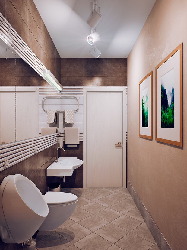 Фото из портфолио Ванные – фотографии дизайна интерьеров на INMYROOM