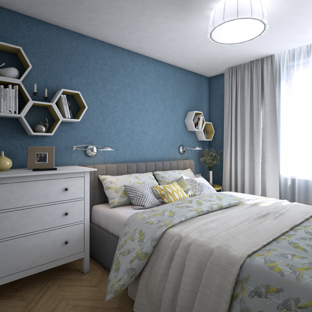 Фото из портфолио Двхкомнатная квартира в Москве – фотографии дизайна интерьеров на INMYROOM Фото из портфолио Двхкомнатная квартира в Москве – фотографии дизайна интерьеров на INMYROOM