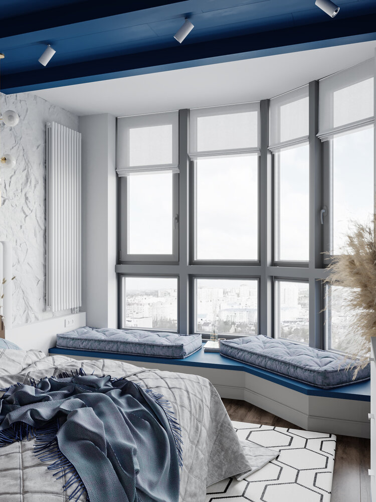 Фотография: Спальня в стиле Современный, Эклектика, Квартира, Проект недели, Санкт-Петербург, 4 и больше, Более 90 метров, Монолитно-кирпичный, VizDiz, Илона Ореховская – фото на INMYROOM Фотография: Спальня в стиле Современный, Эклектика, Квартира, Проект недели, Санкт-Петербург, 4 и больше, Более 90 метров, Монолитно-кирпичный, VizDiz, Илона Ореховская – фото на INMYROOM