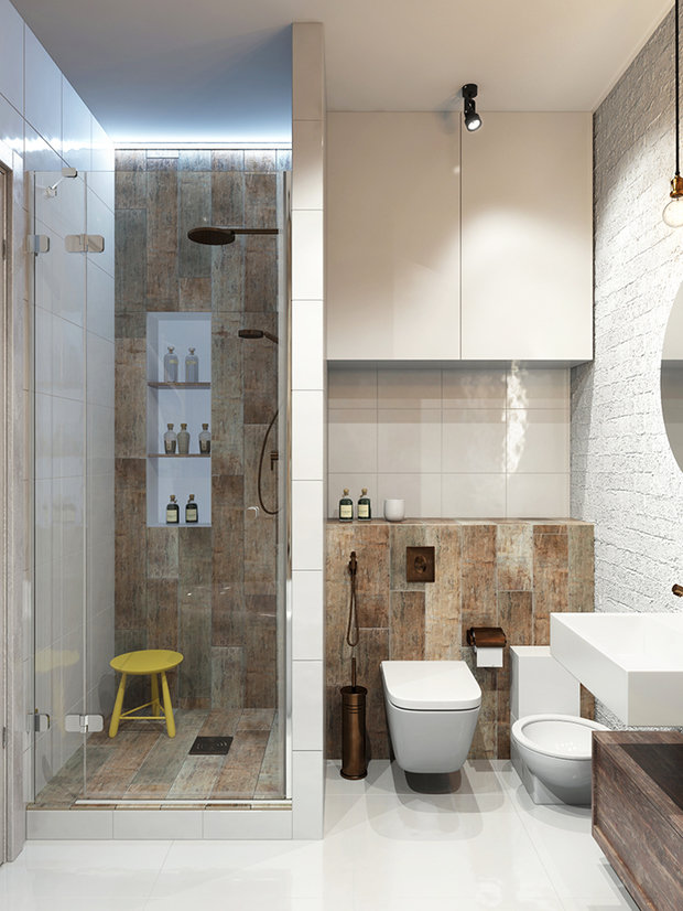 Фото из портфолио Loft для небольшой квартиры. – фотографии дизайна интерьеров на INMYROOM