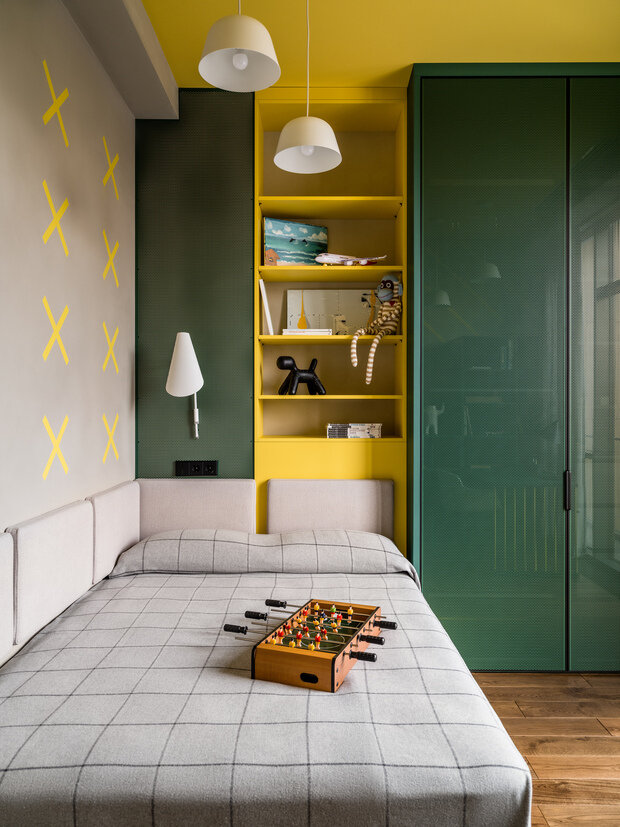 Фотография: Детская в стиле Современный, Лофт, Проект недели, Дом и дача, Новая Москва, Московская область, Таунхаус, 4 и больше, Более 90 метров, Инна Кулаченко – фото на INMYROOM