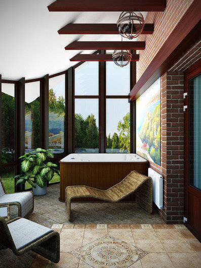 Фото из портфолио Интерьер квартиры в стиле русского модерна – фотографии дизайна интерьеров на INMYROOM