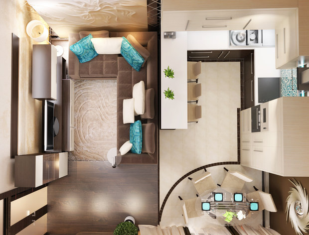 Фото из портфолио Классика Лазурного берега – фотографии дизайна интерьеров на INMYROOM