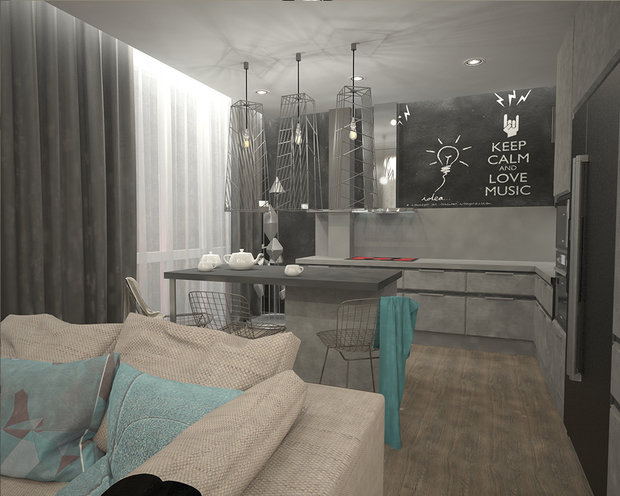 Фото из портфолио Квартира в г. Подольск – фотографии дизайна интерьеров на INMYROOM
