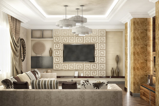 Фото из портфолио гостиная кв Черкесск – фотографии дизайна интерьеров на INMYROOM