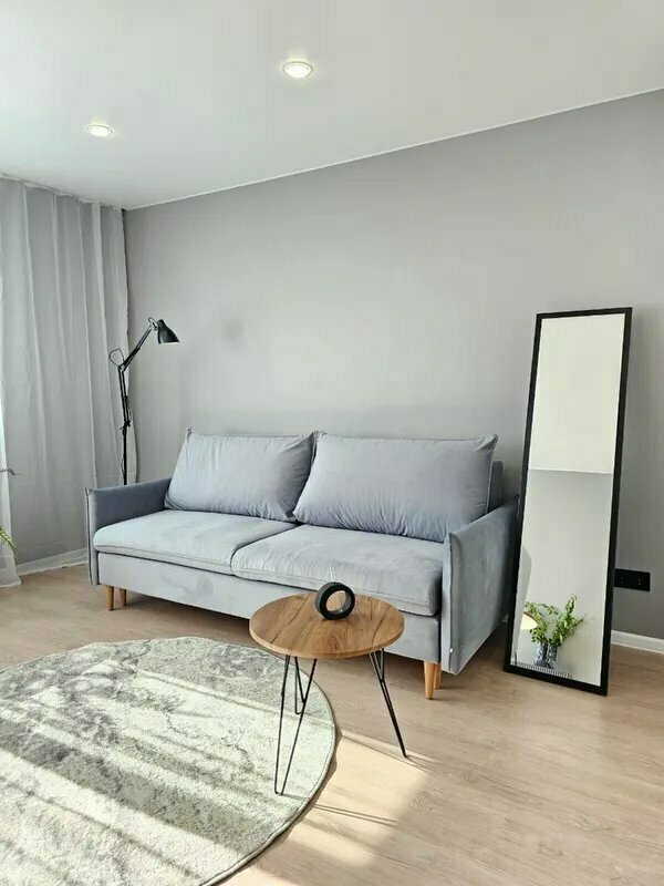 Фото из портфолио Сканди прямой диван – фотографии дизайна интерьеров на INMYROOM