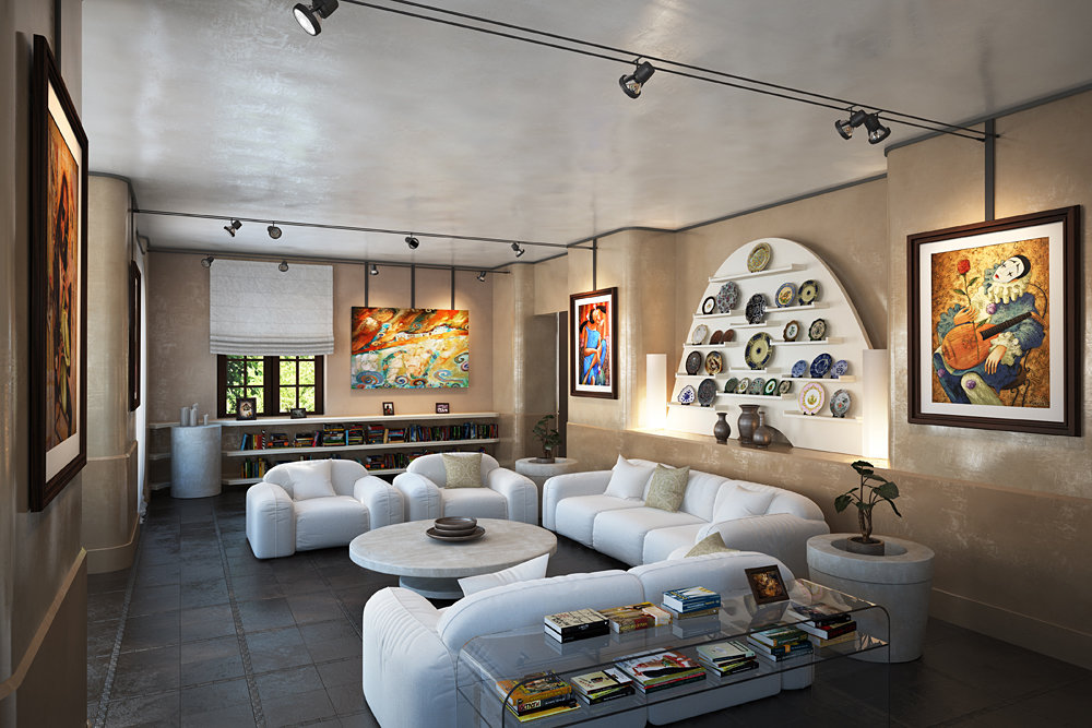 Фото из портфолио Работы выпускников. Интерьеры. – фотографии дизайна интерьеров на INMYROOM Фото из портфолио Работы выпускников. Интерьеры. – фотографии дизайна интерьеров на INMYROOM