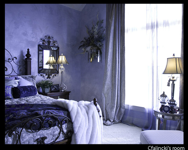 Фото из портфолио Фиолетовый цвет – фотографии дизайна интерьеров на InMyRoom.ru