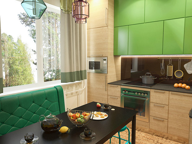 Фотография: Кухня и столовая в стиле Современный, Эко – фото на INMYROOM