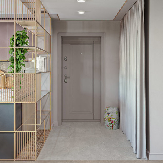 Фото из портфолио Сад Живерни | 4-х комнатная квартира – фотографии дизайна интерьеров на INMYROOM