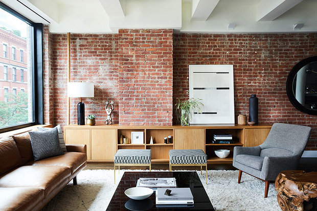 Фотография: Гостиная в стиле Лофт, Кухня и столовая, Советы, как оформить интерьер в стиле лофт, как оформить квартиру в стиле лофт, Леруа Мерлен, Leroy Merlin, IN MY BOX, Анна Показаньева – фото на INMYROOM