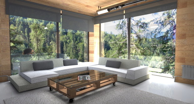 Фото из портфолио Коттедж п. Таватуй – фотографии дизайна интерьеров на INMYROOM