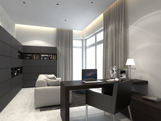 Фото из портфолио Интерьер дома 350 кв.м. в поселке Подмосковные вечера. – фотографии дизайна интерьеров на INMYROOM