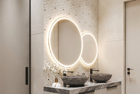 Дизайн интерьера ванной комнаты от Yarasheva Design Studio