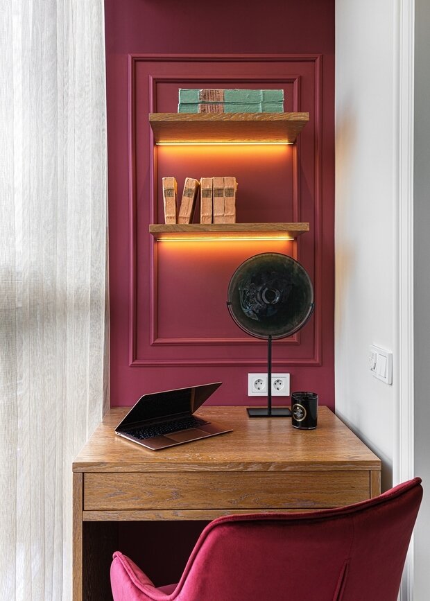 Фотография: Балкон в стиле Современный, Классический, Квартира, Студия, Проект недели, Москва, 1 комната, 40-60 метров, Александра Антонова – фото на INMYROOM