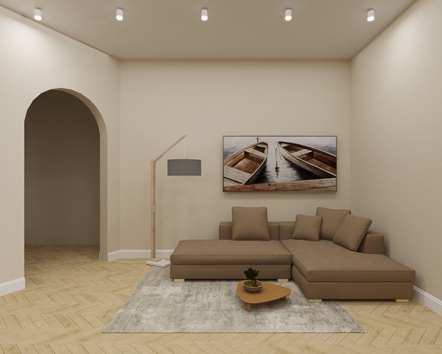 Фото из портфолио Проект Джапанди – фотографии дизайна интерьеров на INMYROOM