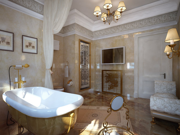 Фото из портфолио Звездный Шик – фотографии дизайна интерьеров на INMYROOM