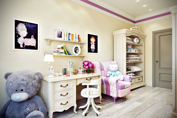 Фото из портфолио Английский квартал. Детская. – фотографии дизайна интерьеров на INMYROOM