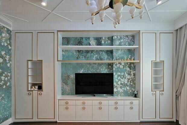 Фото из портфолио РЕМОНТ КВАРТИРЫ 133 КВ. М В СТИЛЕ АР-ДЕКО В ЖК ДОЛИНА СЕТУНЬ – фотографии дизайна интерьеров на INMYROOM